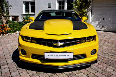 Chevrolet Camaro in Rally Yellow