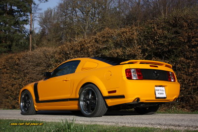 Ford Mustang GT BOSS orange