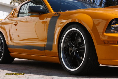 Ford Mustang GT BOSS foose black nitrous