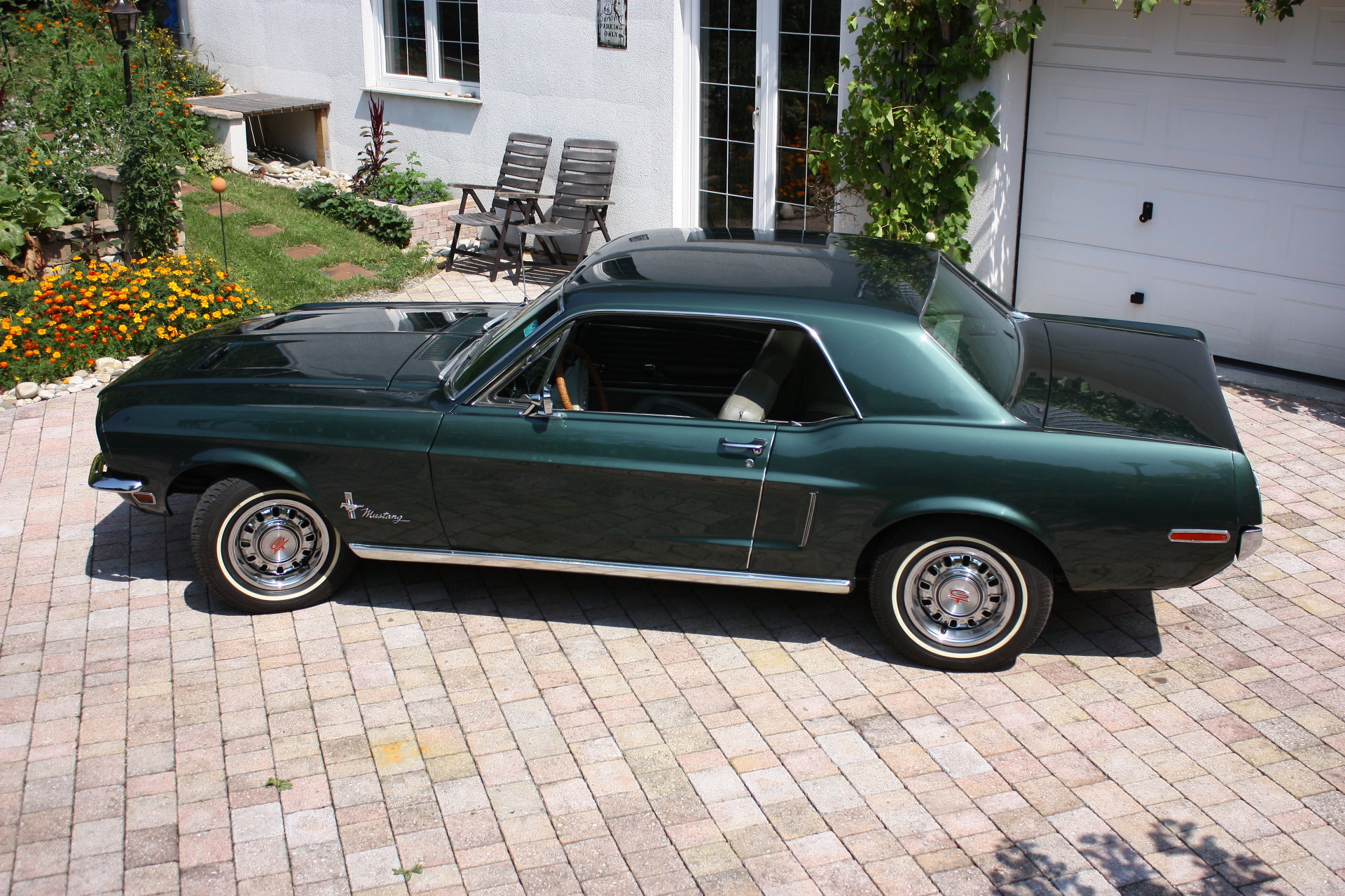 ford mustang bj.68 oldtimer mieten