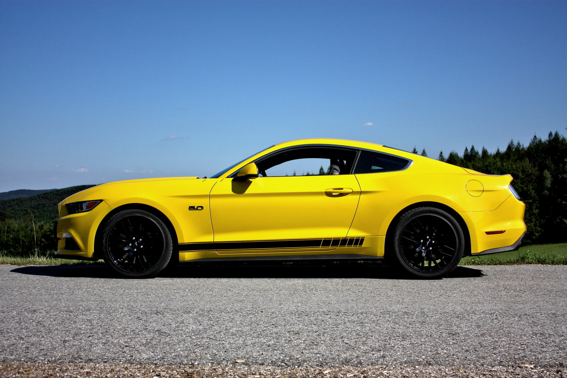 Ford Mustang GT 5.0 bei St. Pölten fahren