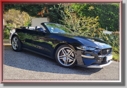 Ford Mustang GT5.0 Convertible als Geschenk