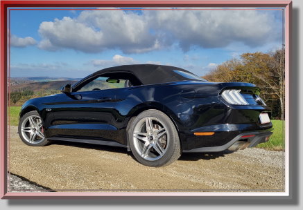 Mustang GT 5.0 Cabrio als Geburtstagsgeschenk