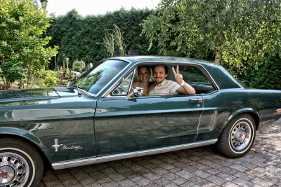 Ford Mustang Bj.68 zum selberfahren mieten